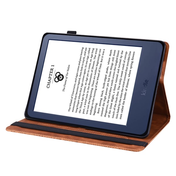 SKALO Google Pixel Tablet Mandala Flip Cover - Brun Brown