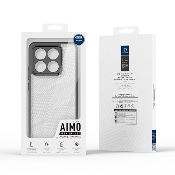 DUX DUCIS Xiaomi 14T Aimo Series Suojakuori - Musta Black