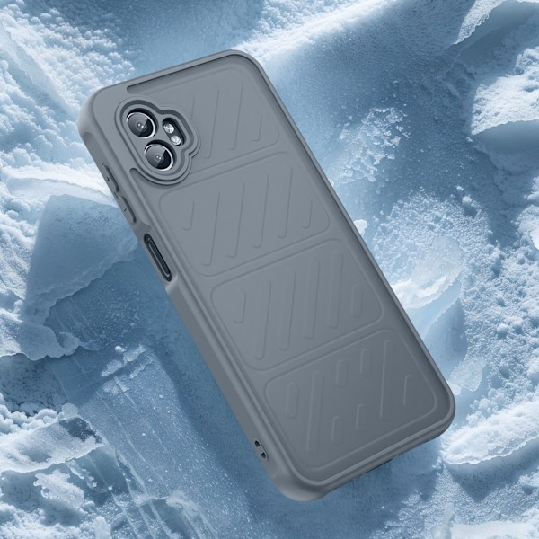 SKALO Samsung XCover7 Pro Color Bumper Frosted Suojakuori - Vihreä Green