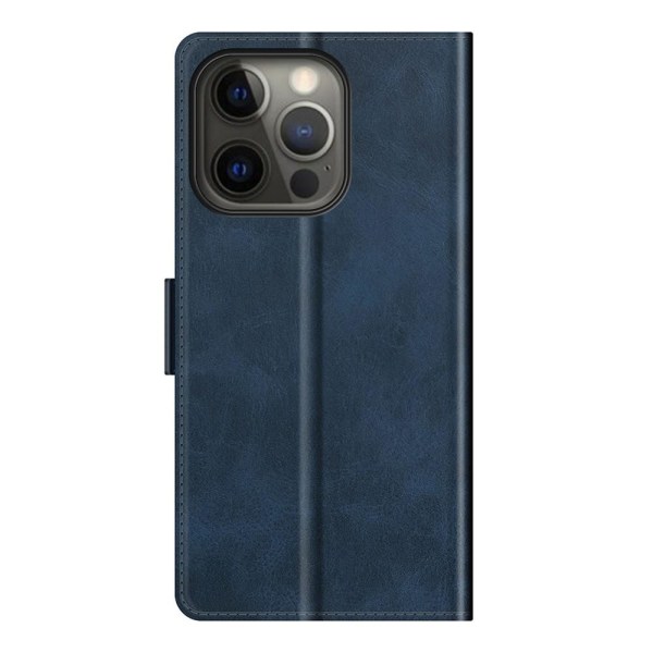 SKALO iPhone 13 Pro Max Premium Wallet Cover - Blå Blue