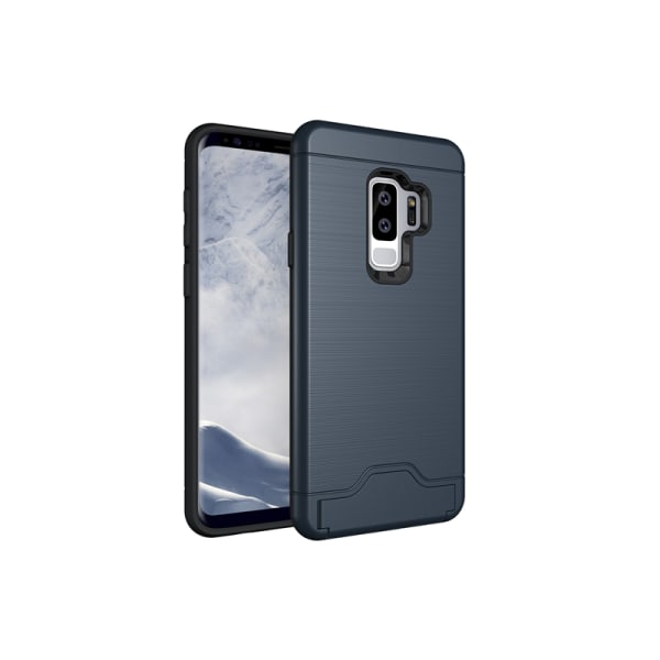 Samsung S9 PLUS | Armor skal | Korthållare Blue