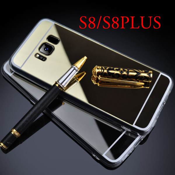 Spejlcover Samsung S8 - flere farver Gold