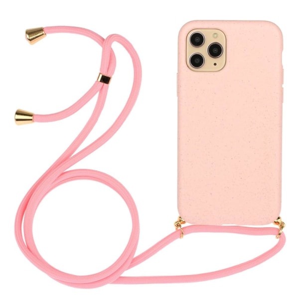 SKALO iPhone 15 Pro Max Mobiilikauluksen suojakuori - Pinkki Pink