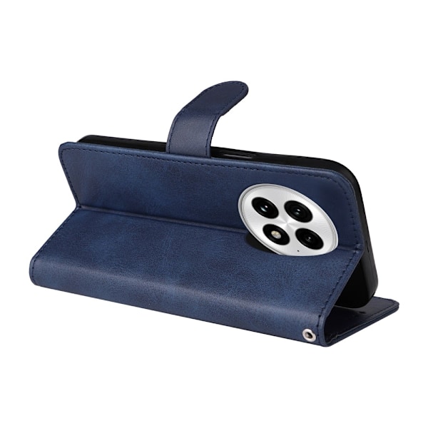 SKALO OnePlus 13 PU-læder Flip Cover - Vælg farve Blue