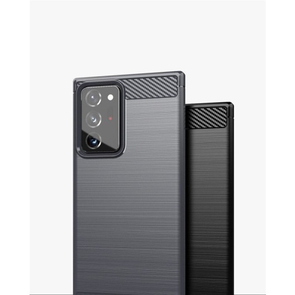 Stöttåligt Armor Carbon TPU-skal Samsung Note 20 Ultra - fler fä Röd