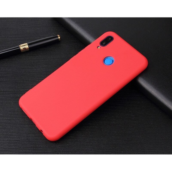 Huawei Y6 2019 Ultratynd silikoneskal - flere farver Red