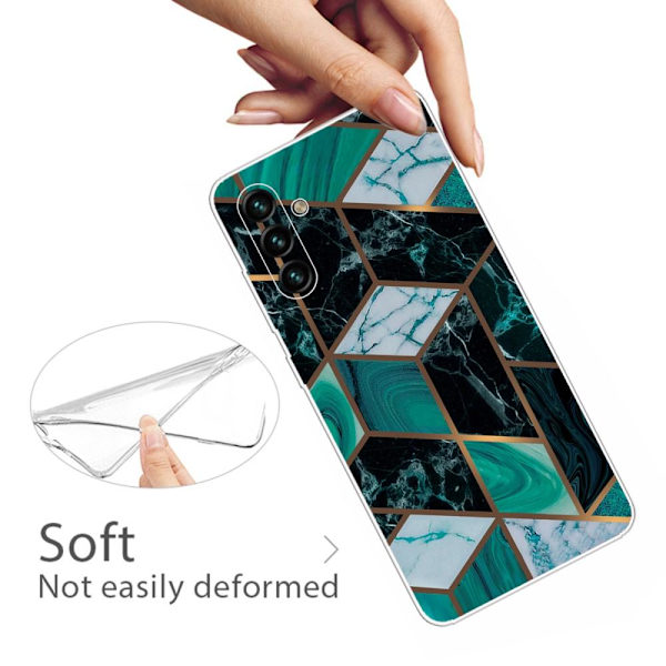 SKALO Samsung A13 5G Marmor TPU-skal - Motiv 11 multifärg