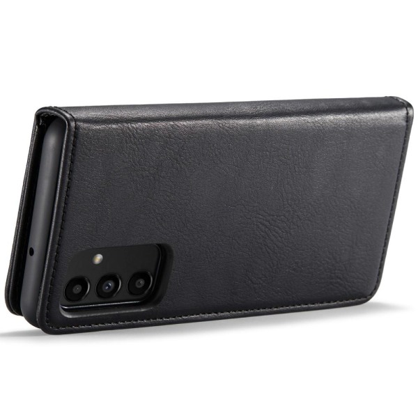 DG MING Samsung A13 4G 2-in-1 magneetti lompakkokotelo - Musta Black
