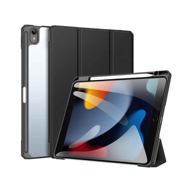DUX DUCIS iPad 10.9 (2022) TOBY Series Trifold Flip Cover - Sort Black