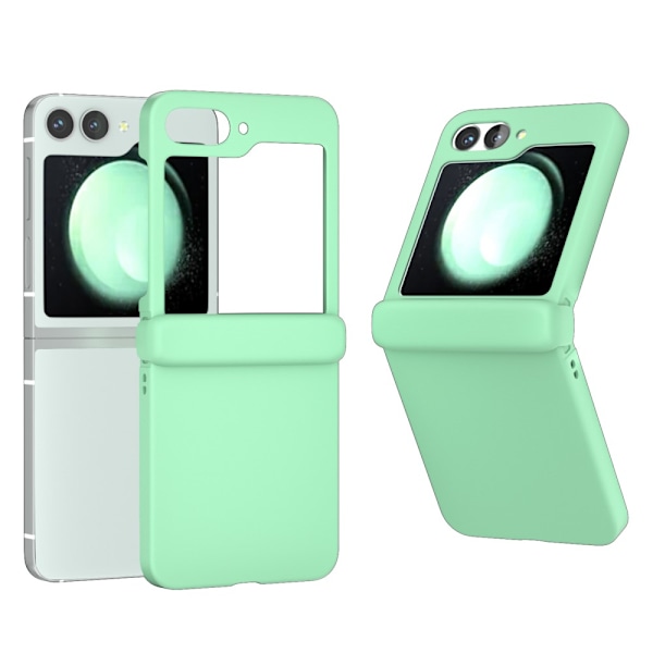 SKALO Samsung Z Flip6 Ultratynd Skin-touch Fold Cover - Turkis Turquoise