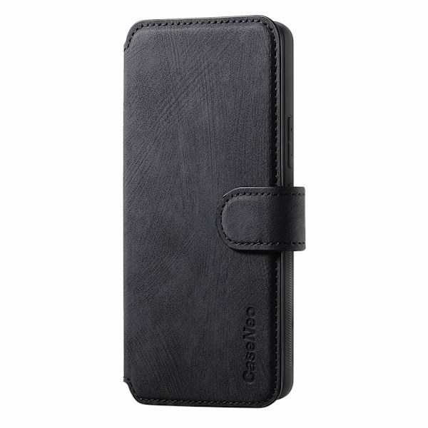 SKALO Samsung S25+ CASENEO MW-03 Flip Cover - Sort Black