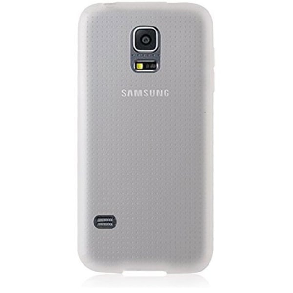 Frosted Transparent TPU Cover Samsung S5 - flere farver Transparent