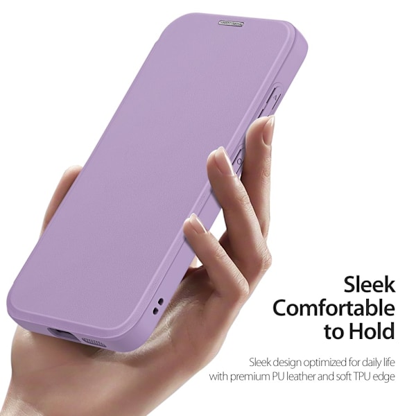 DUX DUCIS Samsung S25 Skin X Pro Plånbok - Lila Lila