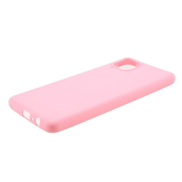 SKALO Samsung A12 Ultraohut TPU-kuori - Valitse väri Pink