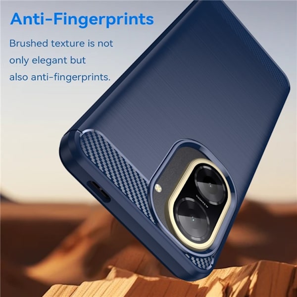 SKALO Xiaomi Redmi A5 4G Armor Carbon Cover - Vælg farve Blue