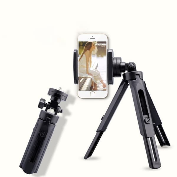 SKALO Tripod Justerbart Mobilstativ - Sort Black