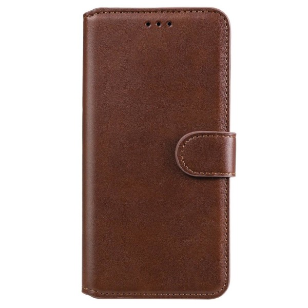 SKALO iPhone 13 Pro Max Classic Wallet Cover - Brun Brown