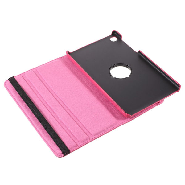 SKALO Samsung Tab A7 Lite 360 Litchi Suojakotelo - Cerise Cerise