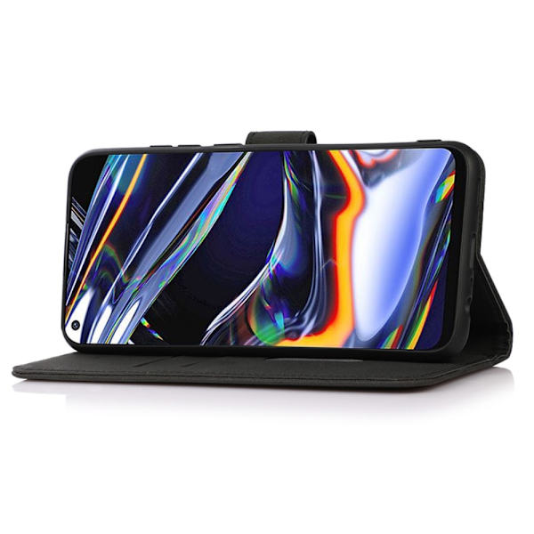 SKALO Motorola Moto G14 KHAZNEH Pungetui i PU-læder - Sort Black
