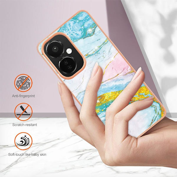 SKALO OnePlus Nord CE 3 Lite 5G Marmor TPU-skal - Motiv 4 multifärg