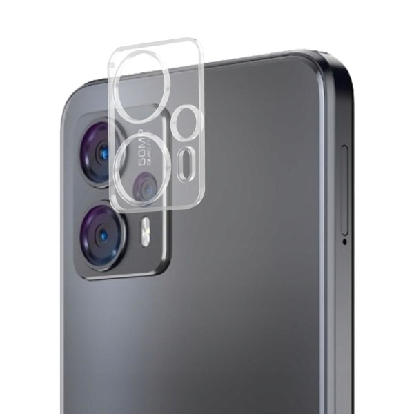 2-PACK SKALO Motorola Moto G23 3D Linsskydd/Kameraskydd Härdat G Transparent