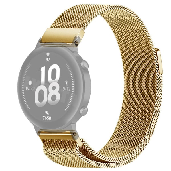 SKALO Milanese Loop to Huawei Watch GT 2 42mm - Valitse väri Gold