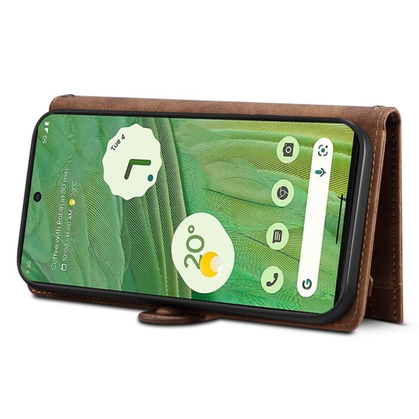 SKALO Google Pixel 8 Pro ESEBLE Big Wallet Plånboksfodral - Brun Brun