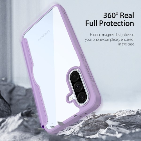 DUX DUCIS Samsung A36 5G Skin X Pro Lompakkokotelo - Violetti Purple