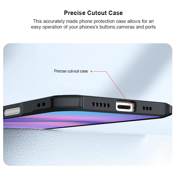 XUNDD iPhone 16 Pro Beatle Series Skal Svart