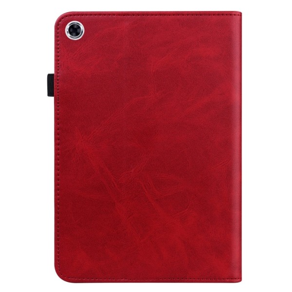 SKALO Samsung Tab A9+ PU-læder Flip Cover - Rød Red