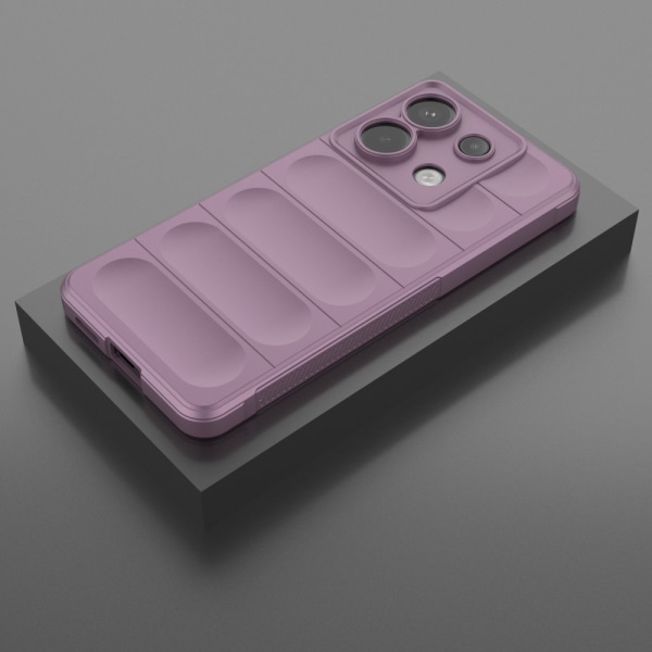 SKALO Xiaomi Redmi Note 13 Pro 5G Puffer Bumper TPU-Cover - Lill Purple