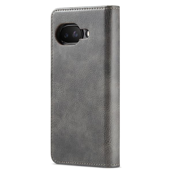 DG MING Google Pixel 9a 2-i-1 Magnet Flip Cover - Grå Grey