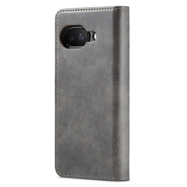DG MING Google Pixel 9a 2-in-1 Magneetti Lompakkokotelo - Harmaa Grey