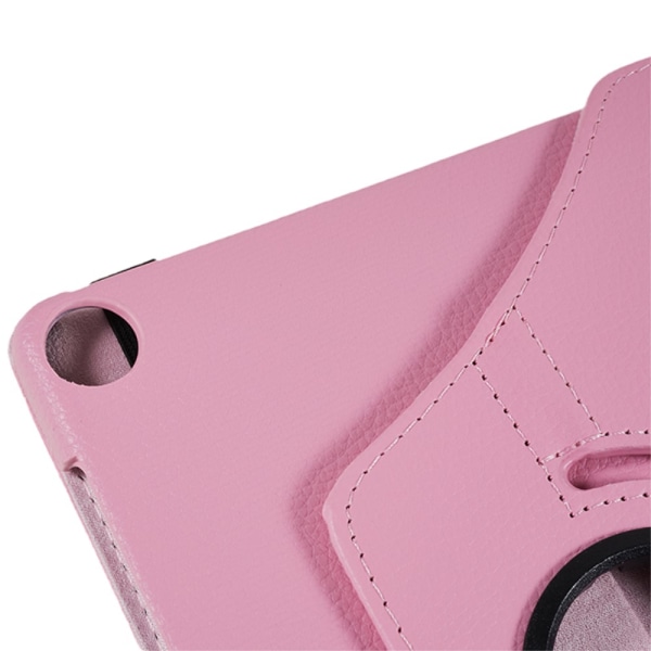 SKALO Lenovo Tab M10 (Gen 3) 360 Litchi Flip Cover - Pink Pink