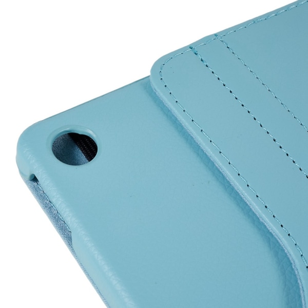 SKALO Lenovo Tab M10 Plus 10.6" (Gen 3) 360 Litchi Suojakotelo - Turquoise