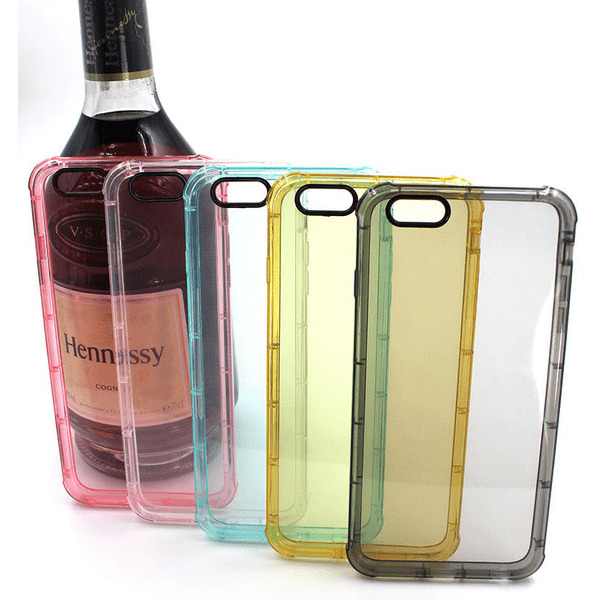 Erittäin kestävä silikonikuori iPhone 6 / 6s - enemmän värejä Pink