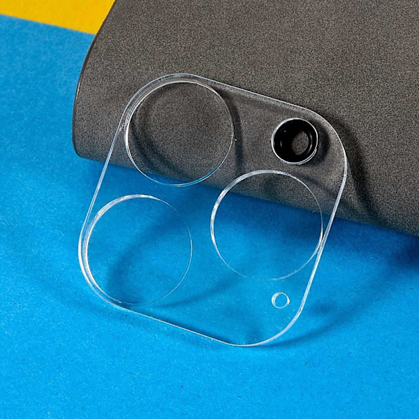 2-PACK SKALO iPhone 16 Pro 3D Linsskydd/Kameraskydd Härdat Glas - Transparent Transparent