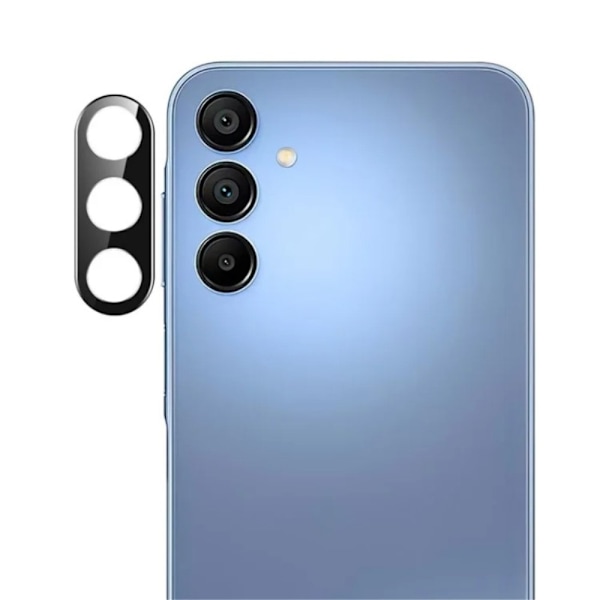 2-PACK SKALO Samsung A26 3D Linsskydd/Kameraskydd Härdat Glas - Svart Svart