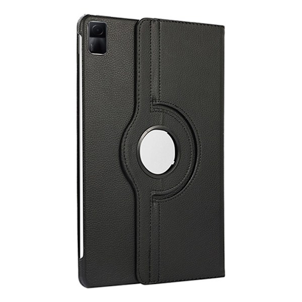 SKALO Xiaomi Redmi Pad 360 Litchi Flip Cover - Sort Black