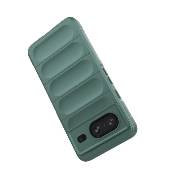 SKALO Google Pixel 8 Rugged Bumpers TPU-Skal Grön