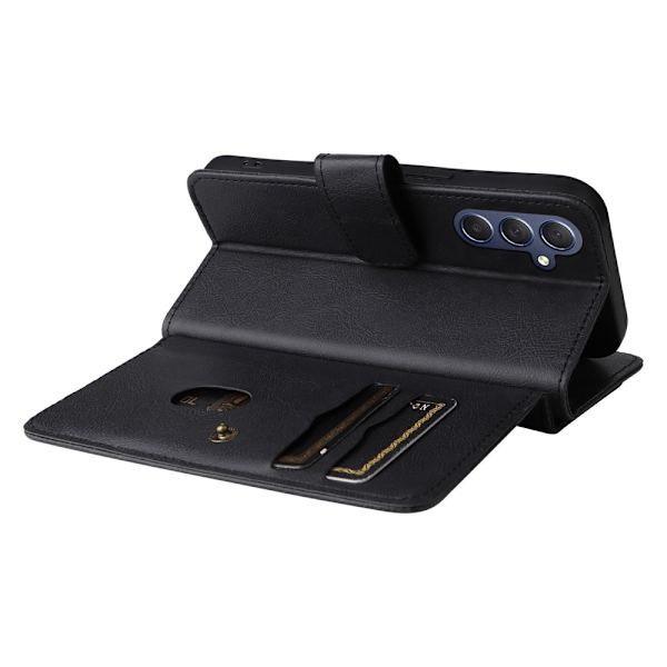 SKALO Samsung A16 10-lokeroa Lompakkokotelo - Musta Black