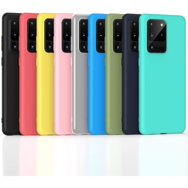 Samsung Note 20 Ultra - Erittäin ohut silikonikotelo - enemmän värejä Turquoise