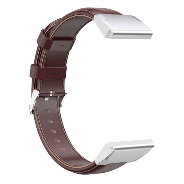 KALEBOL Nahkaranneke Garmin Fenix 8 47mm - Valitse väri Brown