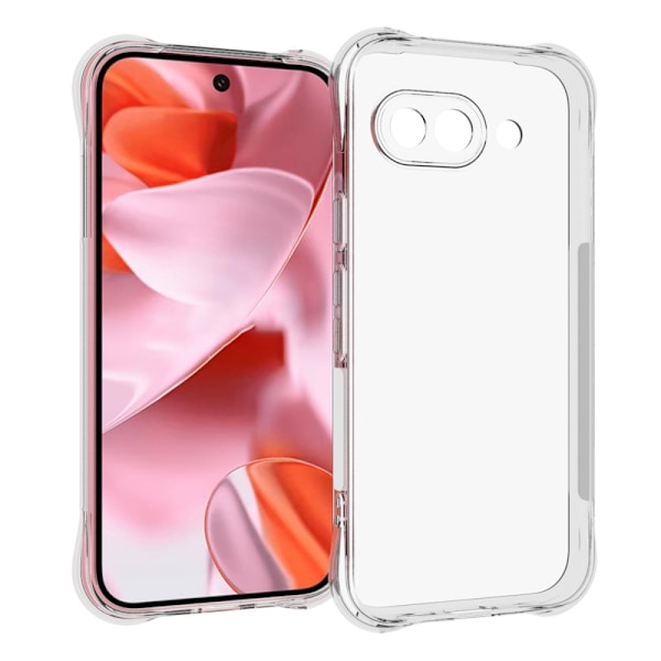 SKALO Google Pixel 9a Extra strong TPU Cover - Gennemsigtig Transparent