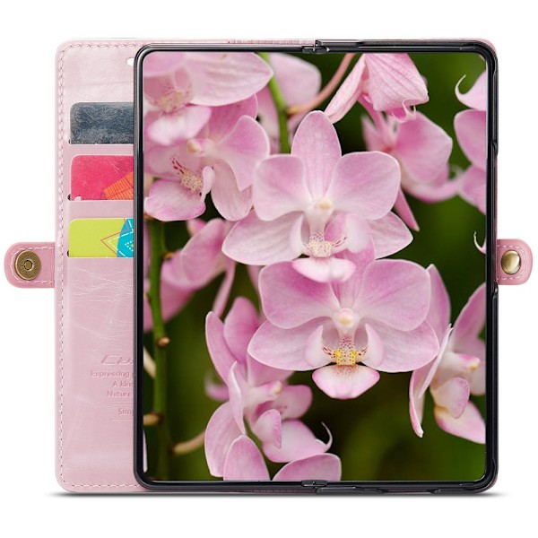 CaseMe Samsung Z Fold6 Lompakkokotelo - Pinkki Pink