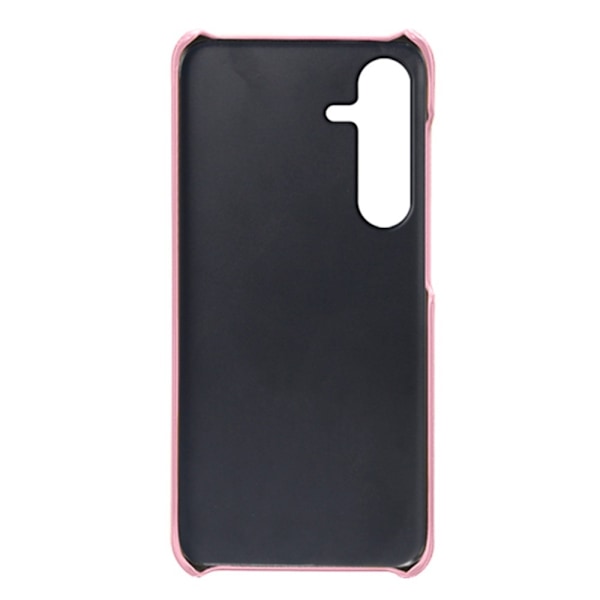 SKALO Samsung S24 FE PU-læder Cover med Pung - Rosa guld Pink gold