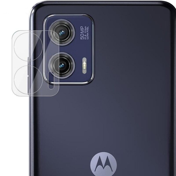 2-KPL SKALO Motorola Moto G73 5G 3D -panssarilasit kameroille Transparent