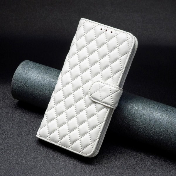 SKALO Xiaomi Redmi Note 12 4G BINFEN COLOR Tikattu Lompakko - Valkoinen White