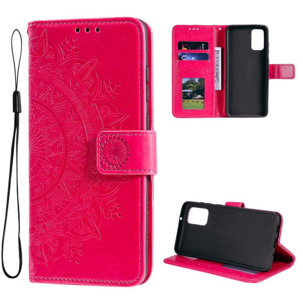 SKALO Samsung A33 5G Mandala Flip Cover - Cerise Cerise