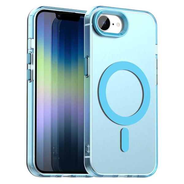 SKALO iPhone 16e Candy Series Hybrid Cover - Blå Blue